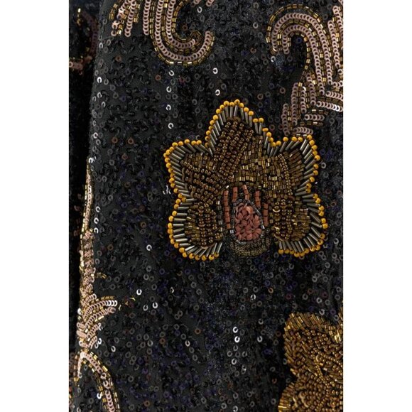 ZARA EMBROIDERED CAPE JACKET - Picture 9 of 9